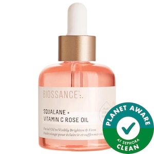 Масло для лица Biossance Vitamin C Rose Brightening and Firming + Squalane