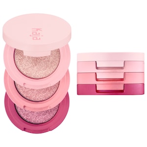 Трио теней для век Eye Bento Bouncy Eyeshadow Trio