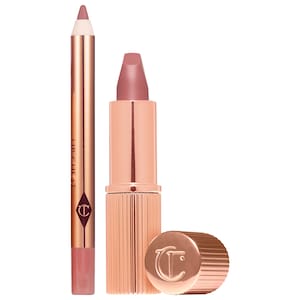 Набор мини-помады и карандаша Pillow Talk от Charlotte Tilbury