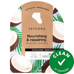 Nourishing Foot Mask in Coconut + Lavender