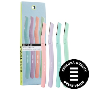 4 Piece Facial Razor Set