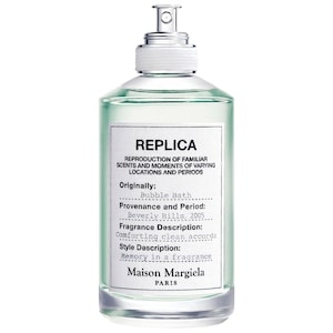 REPLICA' Bubble Bath Eau de Toilette with Soap Bubble, Rose, White Musk, and Coconut Milk