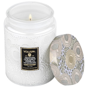 VOLUSPA Ароматическая свеча в стеклянной банке Tahitian Coconut Vanilla