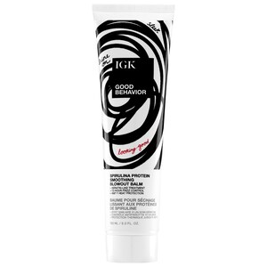 Разглаживающий бальм IGK Good Behavior Spirulina Protein Anti-Frizz Smoothing Balm