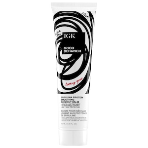 Разглаживающий бальм IGK Good Behavior Spirulina Protein Anti-Frizz Smoothing Balm