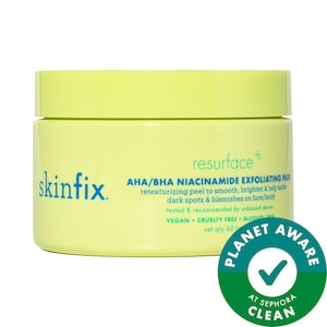 Resurface+ AHA/BHA Niacinamide Exfoliating Pads for Face and Targeted Body
