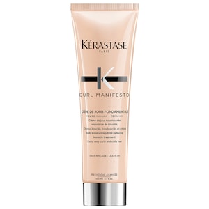 Увлажняющий несмываемый крем Kérastase Curl Manifesto для кудрявых волос