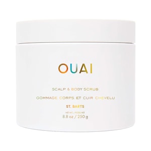 OUAI St. Barts сахарный скраб для очищения кожи головы и тела