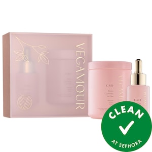 Набор Vegamour GRO Hair Serum & Biotin Gummies для истонченных волос