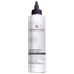 Pureology Color Fanatic закрепляющее покрытие + прозрачный блеск для волос