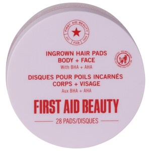 First Aid Beauty диски от вросших волос с AHA + BHA для тела и лица