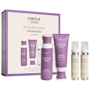 Flourish® Hair Growth Treatment Set with Minoxidil Foam