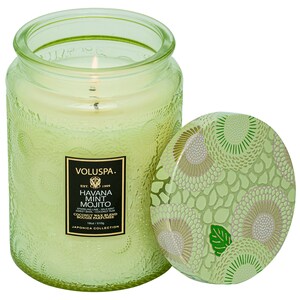 Havana Mint Mojito Glass Jar Candle
