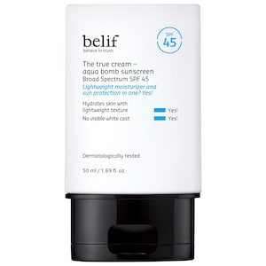 The True Cream Aqua Bomb SPF 45 Korean Moisturizer Face Sunscreen