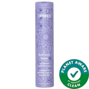 Шампунь amika Bust Your Brass Cool Blonde Strength Repair​