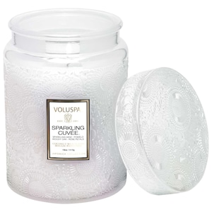 Sparkling Cuvee Glass Jar Candle