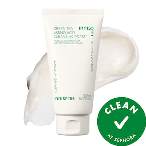 Korean Sulfate-Free Jeju Green Tea Amino Acid Cleansing Foam