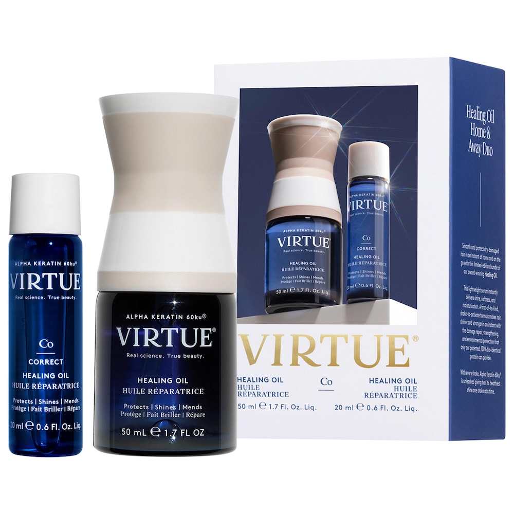 Подарочный набор масел для восстановления волос Holiday Healing Oil Home & Away Duo от Virtue
