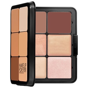 MAKE UP FOR EVER палетка для контуринга и хайлайтинга HD Skin Cream Contour and Highlight Sculpting Palette