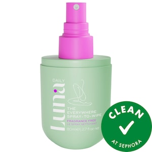 Спрей-салфетка The Everywhere Spray-To-Wipe без аромата с пребиотиками + витаминами C+E для чувствительной кожи