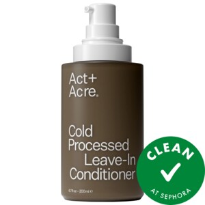 Несмываемый кондиционер Act+Acre 2% Squalene Anti-Frizz для борьбы с пушистостью