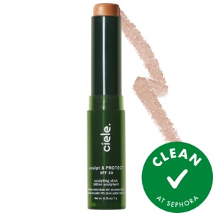 Стик-контур для бронзинга ciele sculpt & PROTECT SPF 30+ bronzing cream contour stick