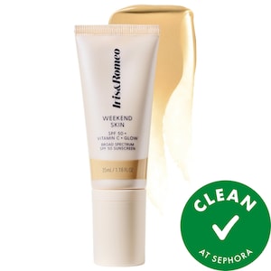 Weekend Skin SPF 50 солнцезащитный крем с эффектом сияния, витамином C и ниацинамидом