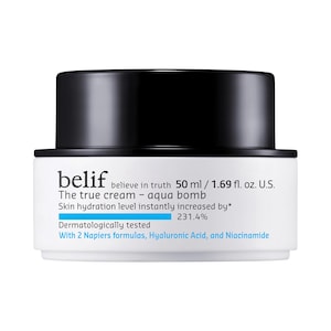 Увлажняющий крем belif The True Cream Aqua Bomb с гиалуроновой кислотой и ниацинамидом