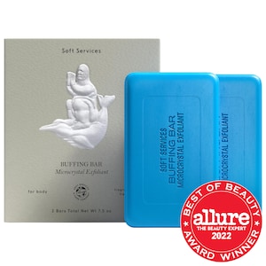 Buffing Bar Exfoliating Body Bar for KP and Ingrown Hair (2 pack)