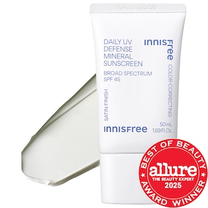 Минеральный солнцезащитный крем innisfree Daily UV с гиалуроновой кислотой для лица и тела