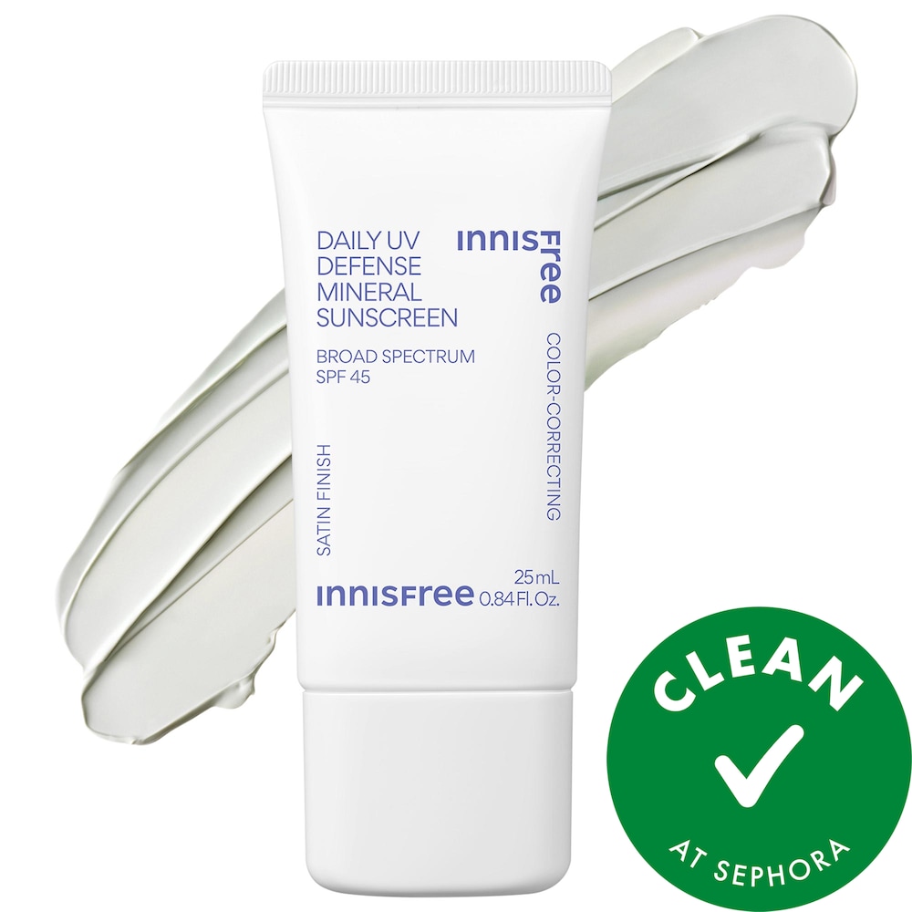 Daily UV Mineral Korean Sunscreen SPF 45 with Hyaluronic Acid for Face & Body
