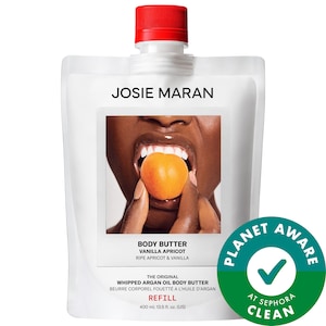 Vanilla Apricot - Whipped Argan Oil Refillable Firming Body Butter Jar