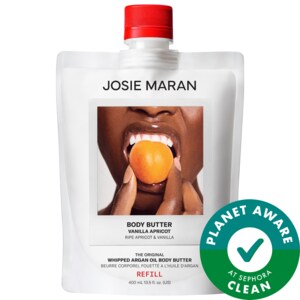 Vanilla Apricot - Whipped Argan Oil Refillable Firming Body Butter Jar