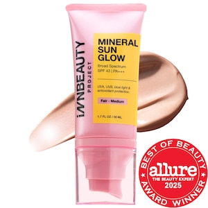 Mineral Sun Glow Broad Spectrum Sunscreen SPF 43 PA +++ with Peptides and Vitamin C