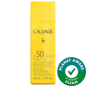 Vinosun Protect Brightening Daily Mineral Face Sunscreen SPF 50 with Niacinamide