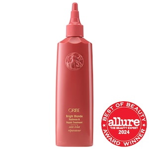 Фиолетовая маска для волос Oribe Bright Blonde Radiance & Repair Treatment