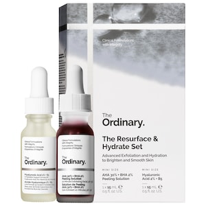 Набор The Resurface & Hydrate с сывороткой Hyaluronic Acid + AHA от The Ordinary