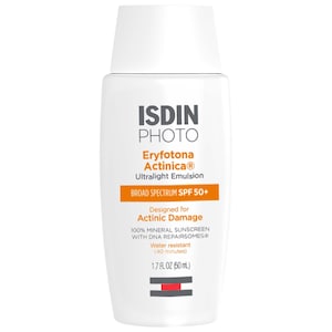 ISDIN Eryfotona Actinica Ultralight Non-pore clogging water-resistant Mineral Sunscreen SPF 50+ with Vitamin E