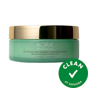 Успокаивающий очищающий бальзам KORA Organics Active Algae для снятия макияжа и SPF