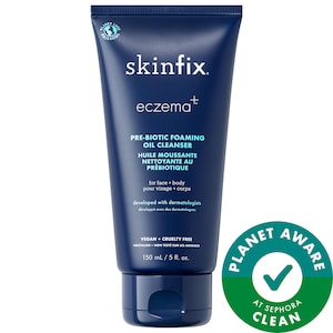 Skinfix Очищающее пенное масло для кожи с экземой Eczema+ Pre-Biotic