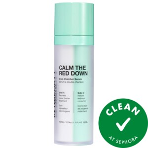 Calm The Red Down Redness & Color Correcting Dual Serum with Centella + Azelaic Acid