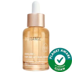 Сыворотка Biossance Firm and Lift Hydrating Dual с Hyaluronic Acid + Squalane