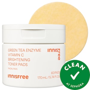 Тонизирующие патчи innisfree Daily Vitamin C Korean Brightening Toner Pads