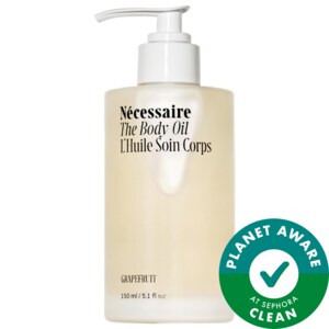 Масло для тела Nécessaire The Body Oil Grapefruit – Multi-Nutrient Treatment Oil с пептидами и керамидами