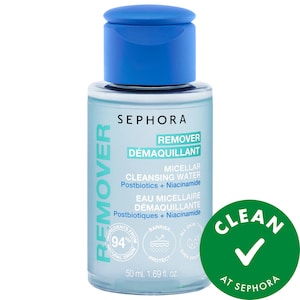 Мицеллярная вода SEPHORA COLLECTION Mini Micellar Cleansing Water with Postbiotics + Niacinamide