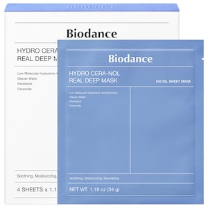 Hydro Cera-nol Real Deep Mask - 4 pack for Dryness Relief & Redness Soothing