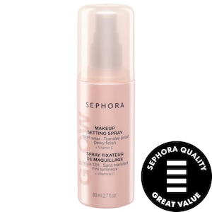 SEPHORA COLLECTION Glow 12HR Wear стойкий фиксирующий спрей для макияжа с витамином C