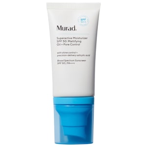 Superactive Mattifying Oil + Pore Control Moisturizer SPF 50 with Salicylic Acid