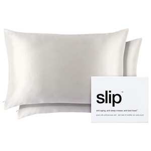 Наволочка Slip Pure Silk Queen Duo в белом цвете