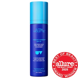 Vibrant Screen SPF 50 Water Resistant Face and Body Sunscreen